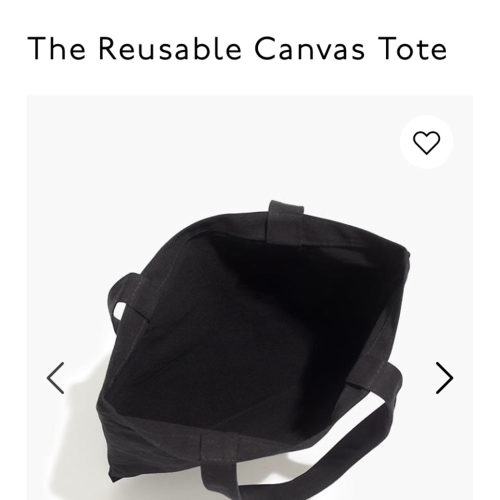 Madewell reusable canvas tote - Picture 2 of 3